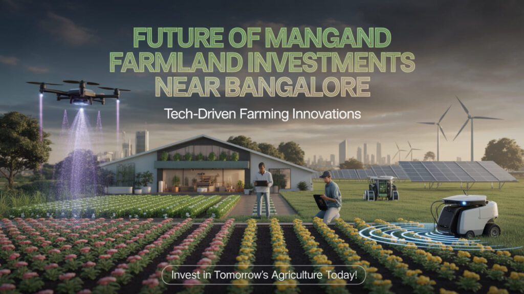 Future of Managed Farmland Investments Near BangaloreTech-Driven Farming Innovations