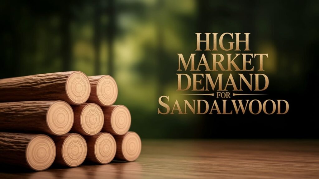 High Market Demand for Sandalwood