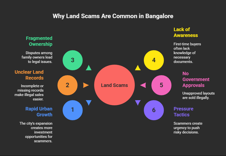 Why Land Scams Are Common in Bangalore