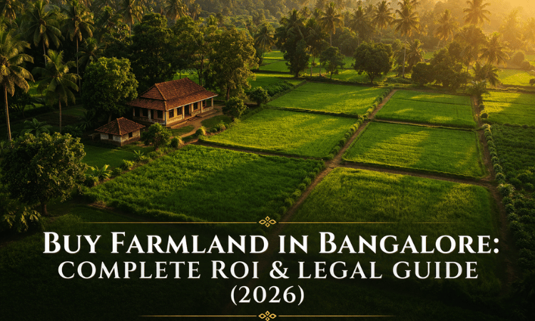Buy Farmland in Bangalore: Complete ROI & Legal Guide (2026)