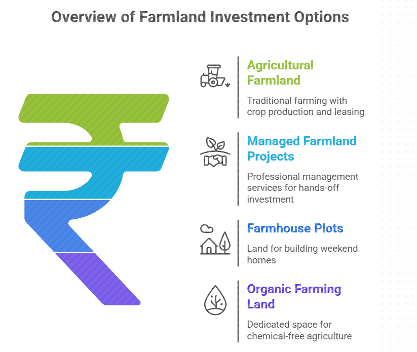 Types of Farmland Investments Available: