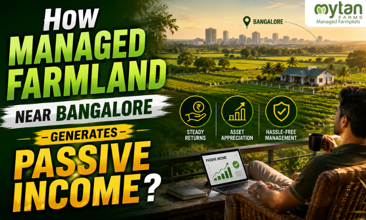 How Managed Farmland Near Bangalore Generates Passive Income