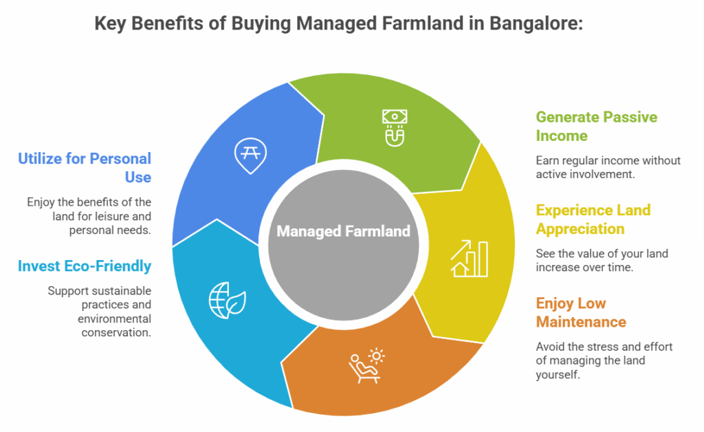 Key Benefits of Buying Managed Farmland in Bangalore:  