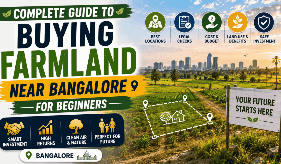 Complete Guide to Buying Farmland Near Bangalore for Beginners