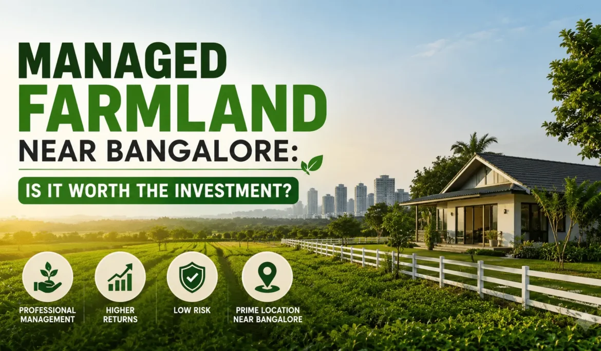Managed Farmland Near Bangalore Is It Worth the Investment