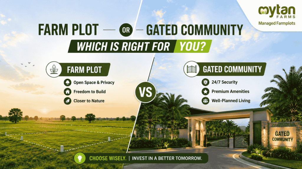 Farm Plot or Gated Community: Which Is Right for You?