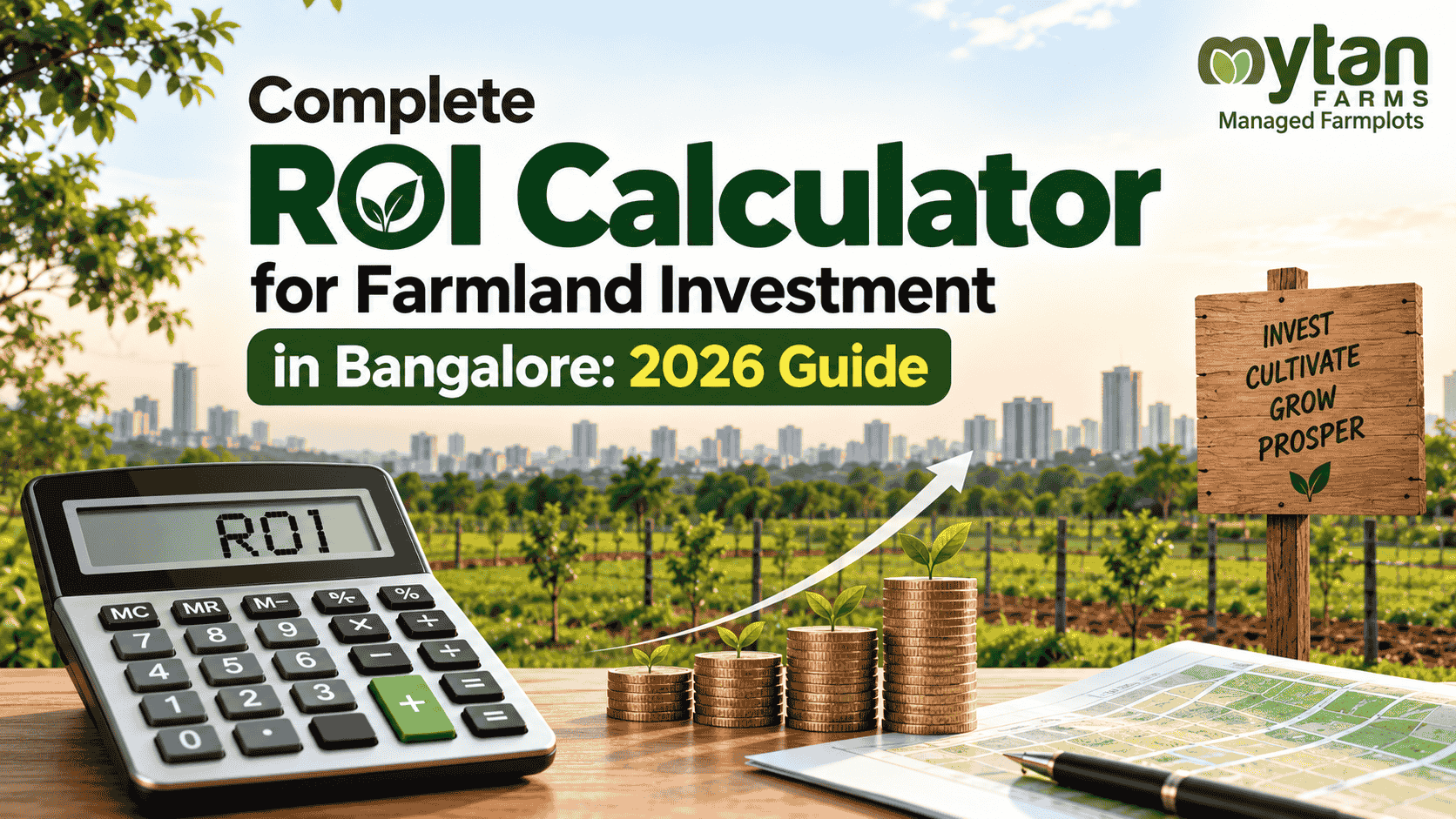 Complete ROI Calculator for Farmland Investment in Bangalore 2026 Guide