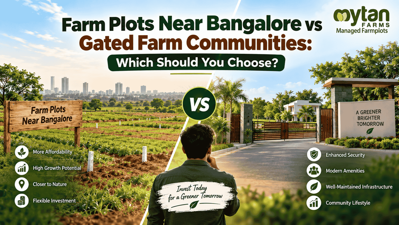 Farm Plots Near Bangalore vs Gated Farm Communities Which Should You Choose